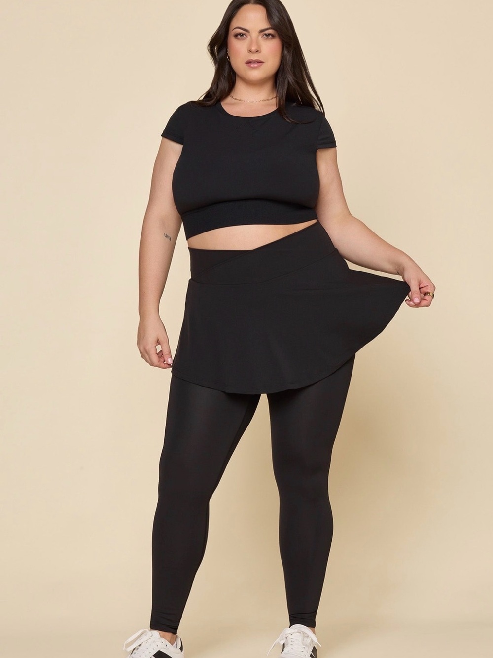 POPFLEX Black Crisscross Hourglass® Sklegging